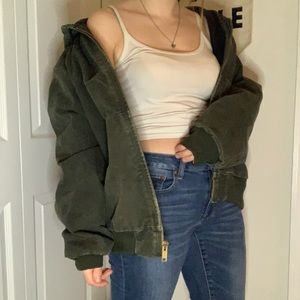 [SOLD] Carhartt J13 Washed Duck Insulated Hooded Jacket